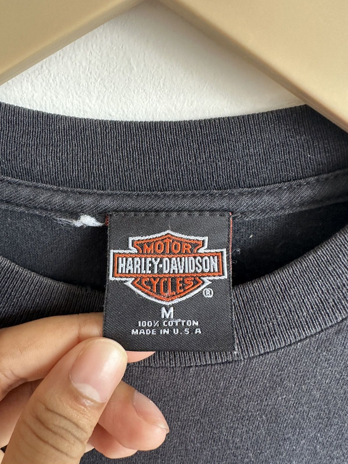 Harley Davidson Vintage Harley Davidson Flames Long Sleeve Rare Fire USA Size US M / EU 48-50 / 2 - 4 Thumbnail