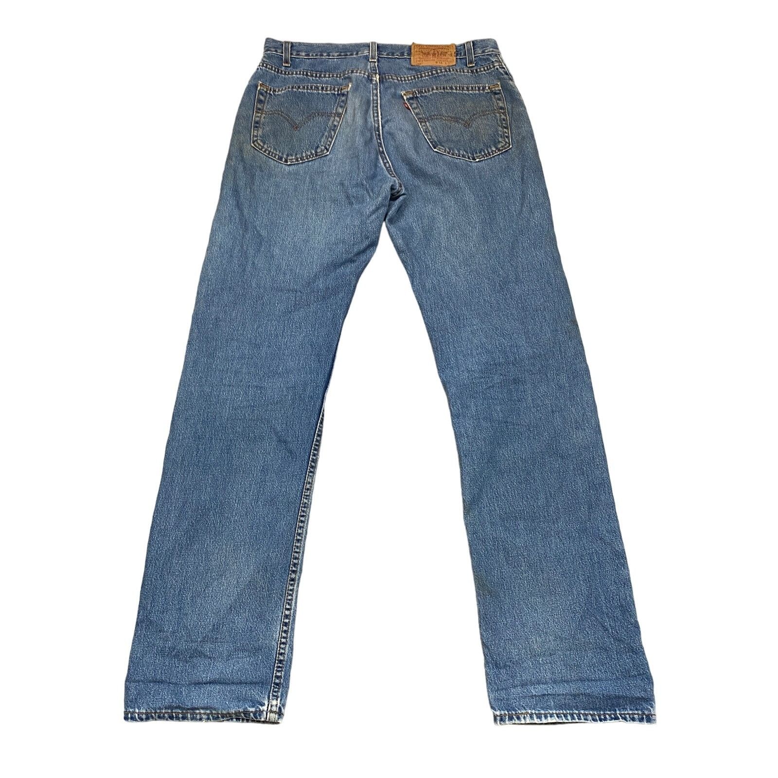 Levi's × Vintage Vintage Levi's 505 Regular Fit Jeans 34x34 Y2K Retro Size US 34 / EU 50 - 1 Thumbnail