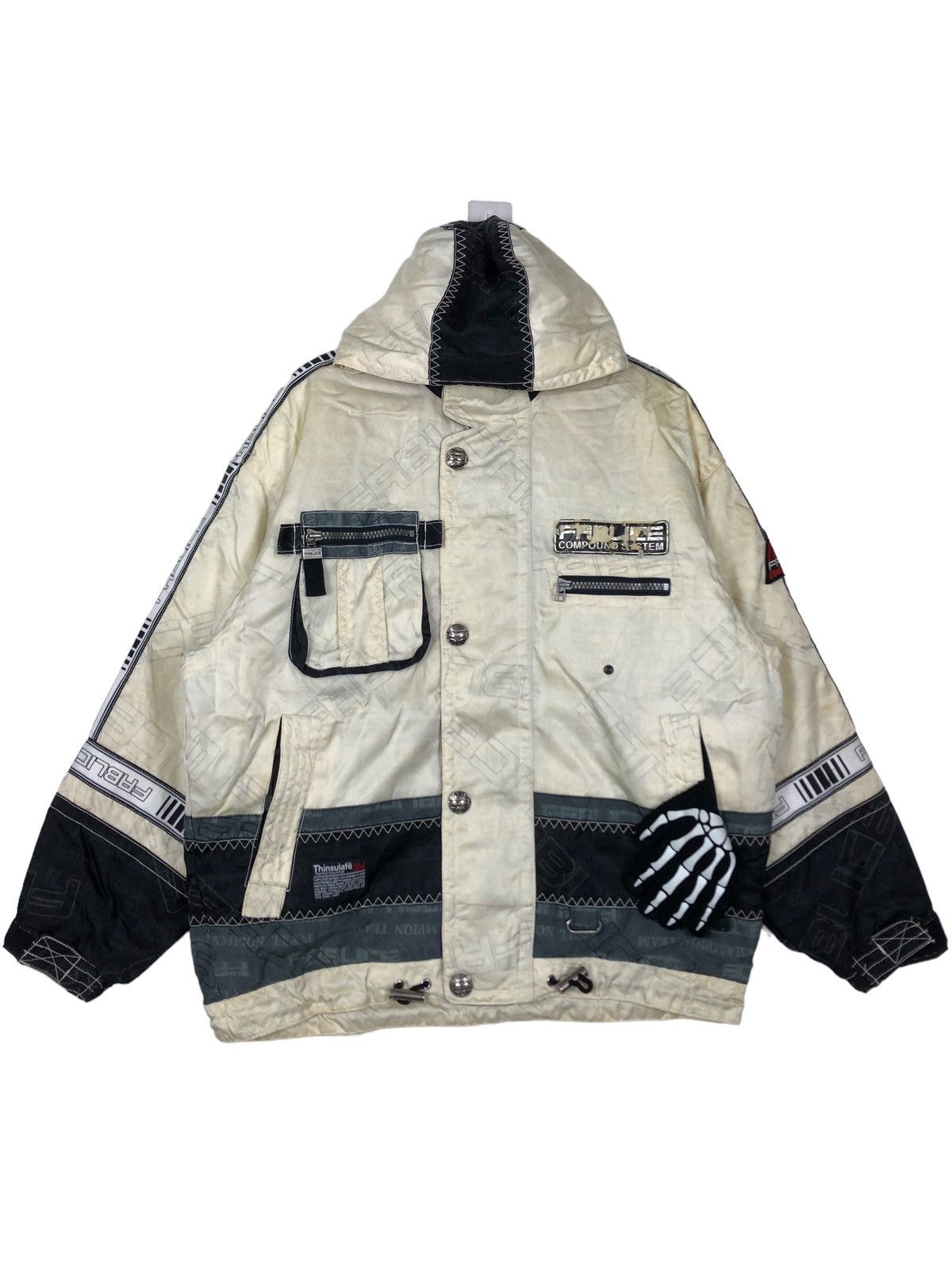 Japanese Brand 🔥90’s Fablice Vintage Ski Jacket Cargo Multi Pocket Size US L / EU 52-54 / 3 - 1 Thumbnail