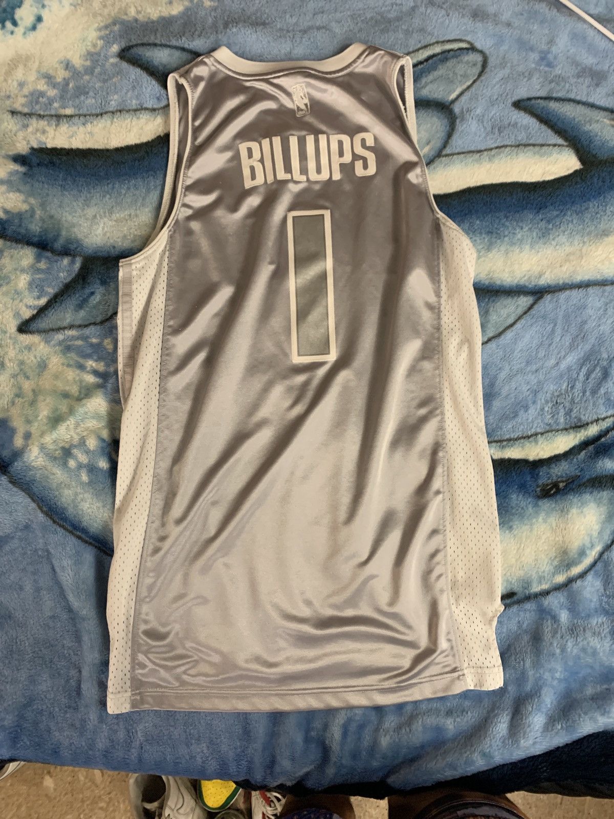 Vintage Rare silver Chauncey Billups Jersey Size US M / EU 48-50 / 2 - 2 Thumbnail