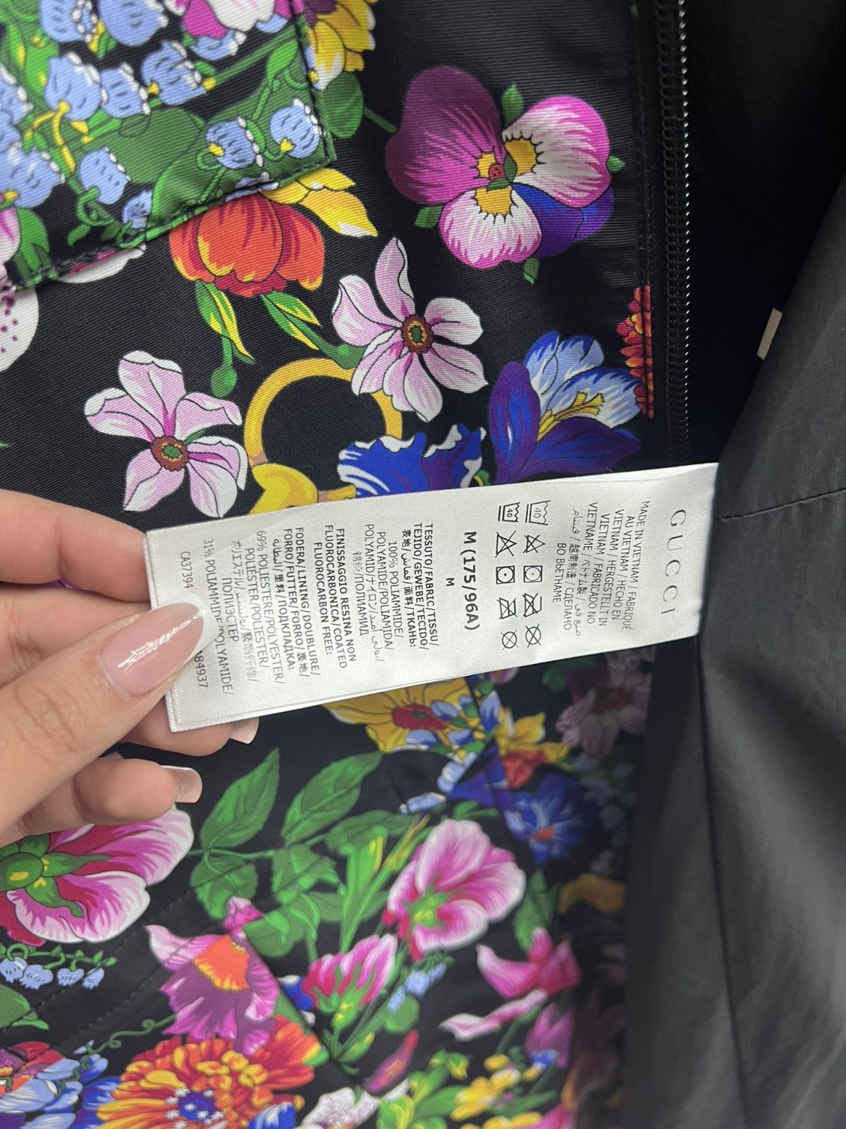 Gucci Gucci x Northface Floral Trench Coat Size M / US 6-8 / IT 42-44 - 8 Thumbnail