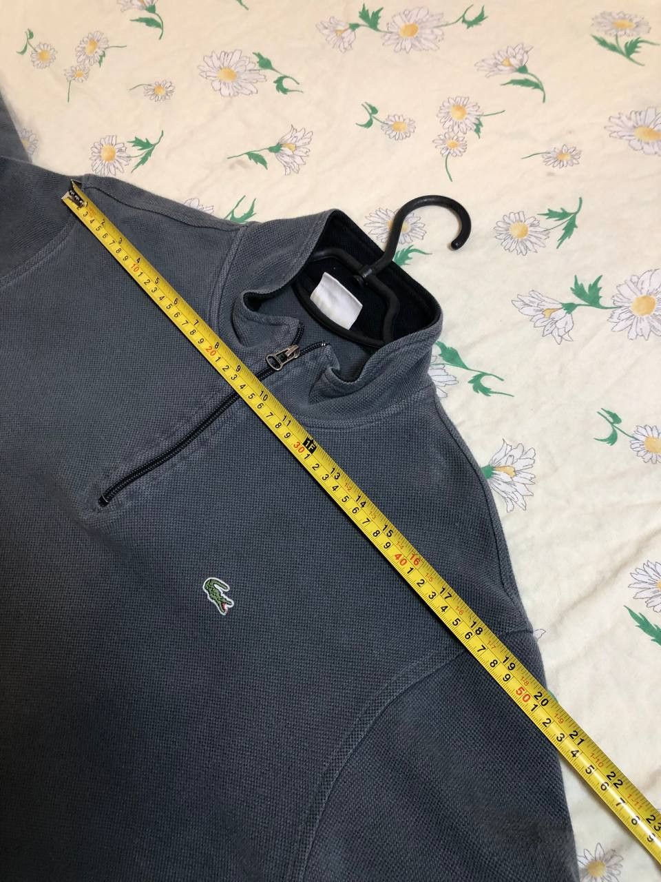 Lacoste Y2K Vintage Lacoste 1/4 zip sweatshirt streetwear Size US XL / EU 56 / 4 - 11 Thumbnail