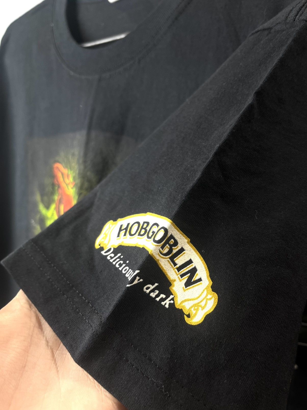 Vintage Vintage 2000's Taste Something Lagerboy Beer Witch T Shirt Size US XL / EU 56 / 4 - 4 Thumbnail