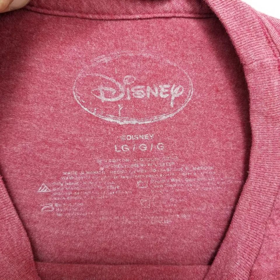 Disney Disney Mickey Mouse Shirt Mens Large Red Short Sleeve Size US L / EU 52-54 / 3 - 6 Thumbnail