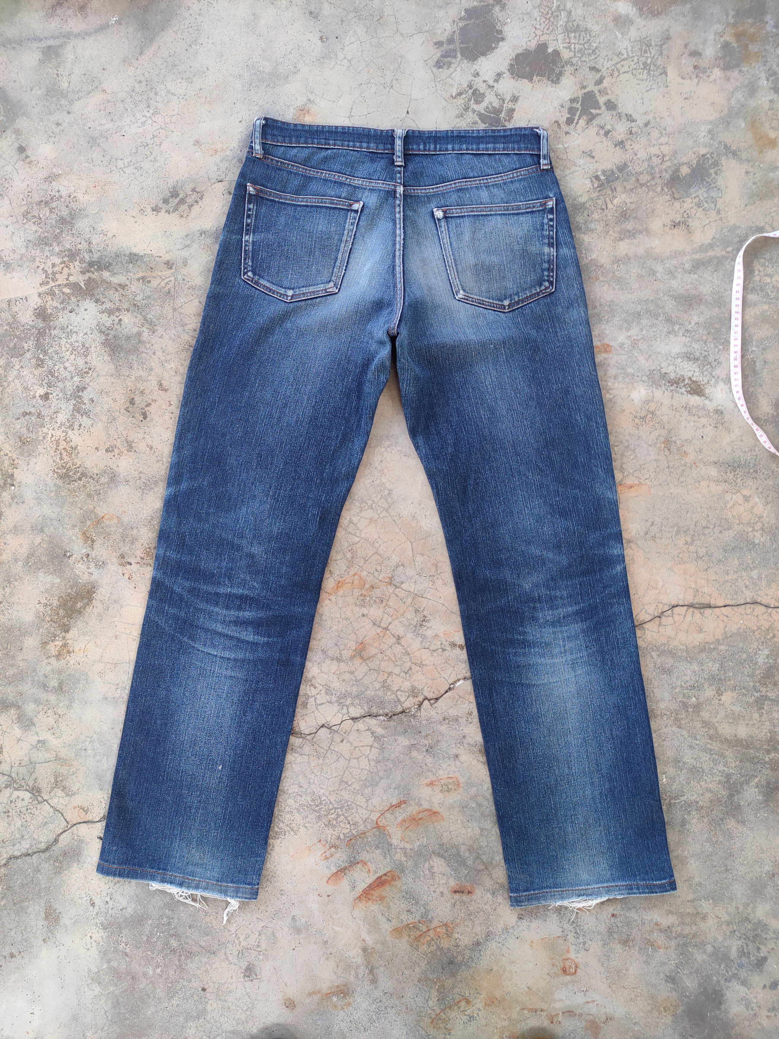 Japanese Brand W34 VINTAGE JAPANESE FADED DISTRESSED RIPPED JEANS PANTS Size US 34 / EU 50 - 9 Thumbnail