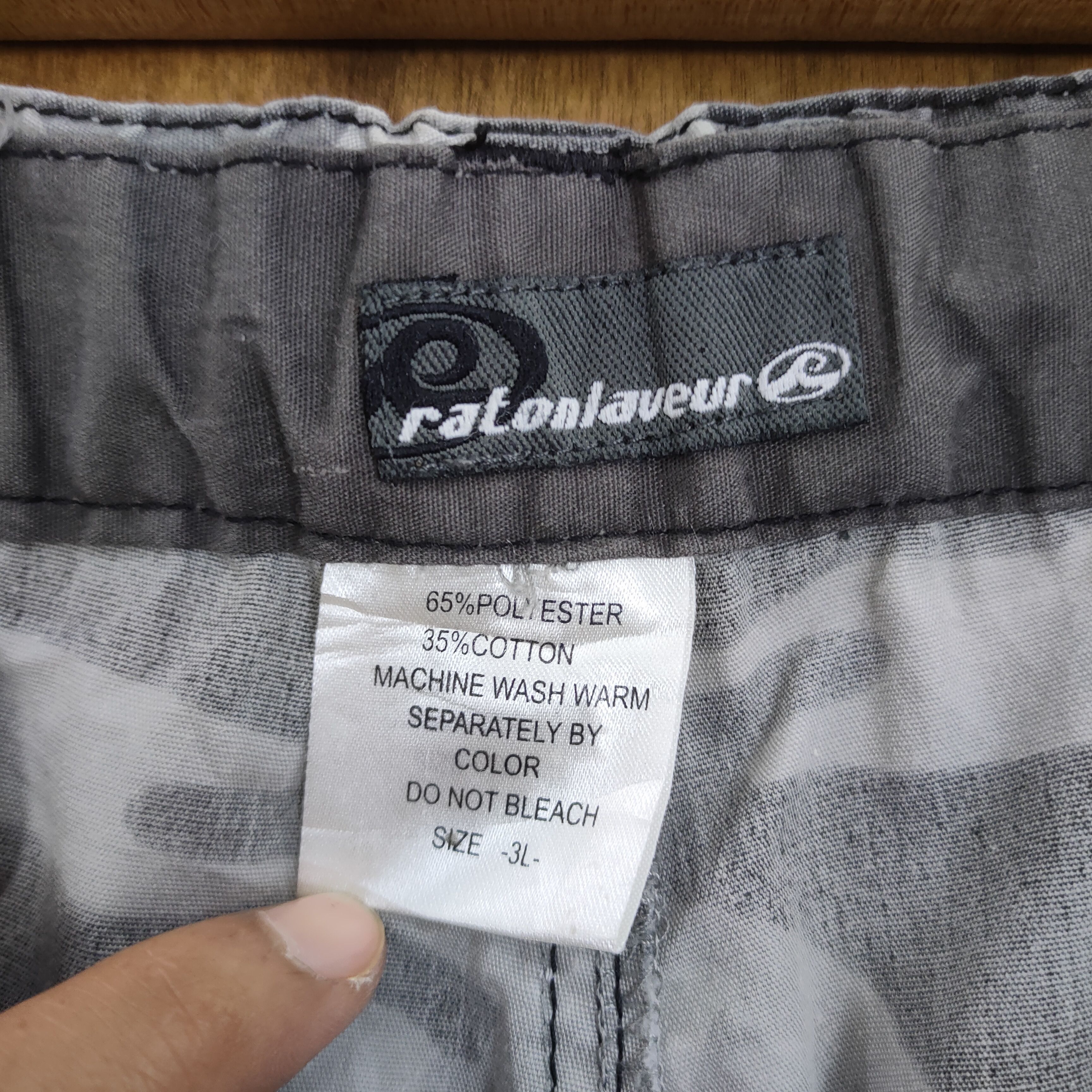 Japanese Brand RATON CAMO CARGO PANTS Size US 40 / EU 56 - 15 Thumbnail