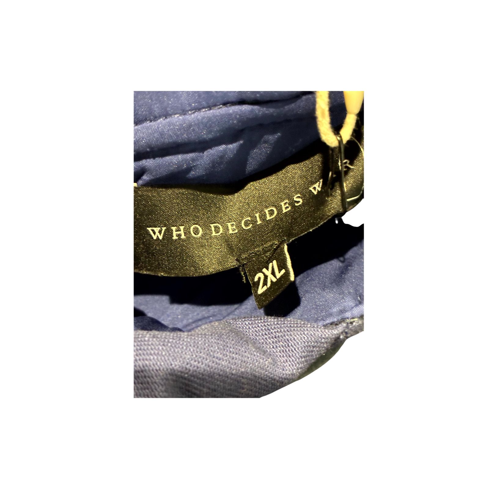 Who Decides War WDW Fly Away Work Navy Coat Size US XL / EU 56 / 4 - 4 Thumbnail