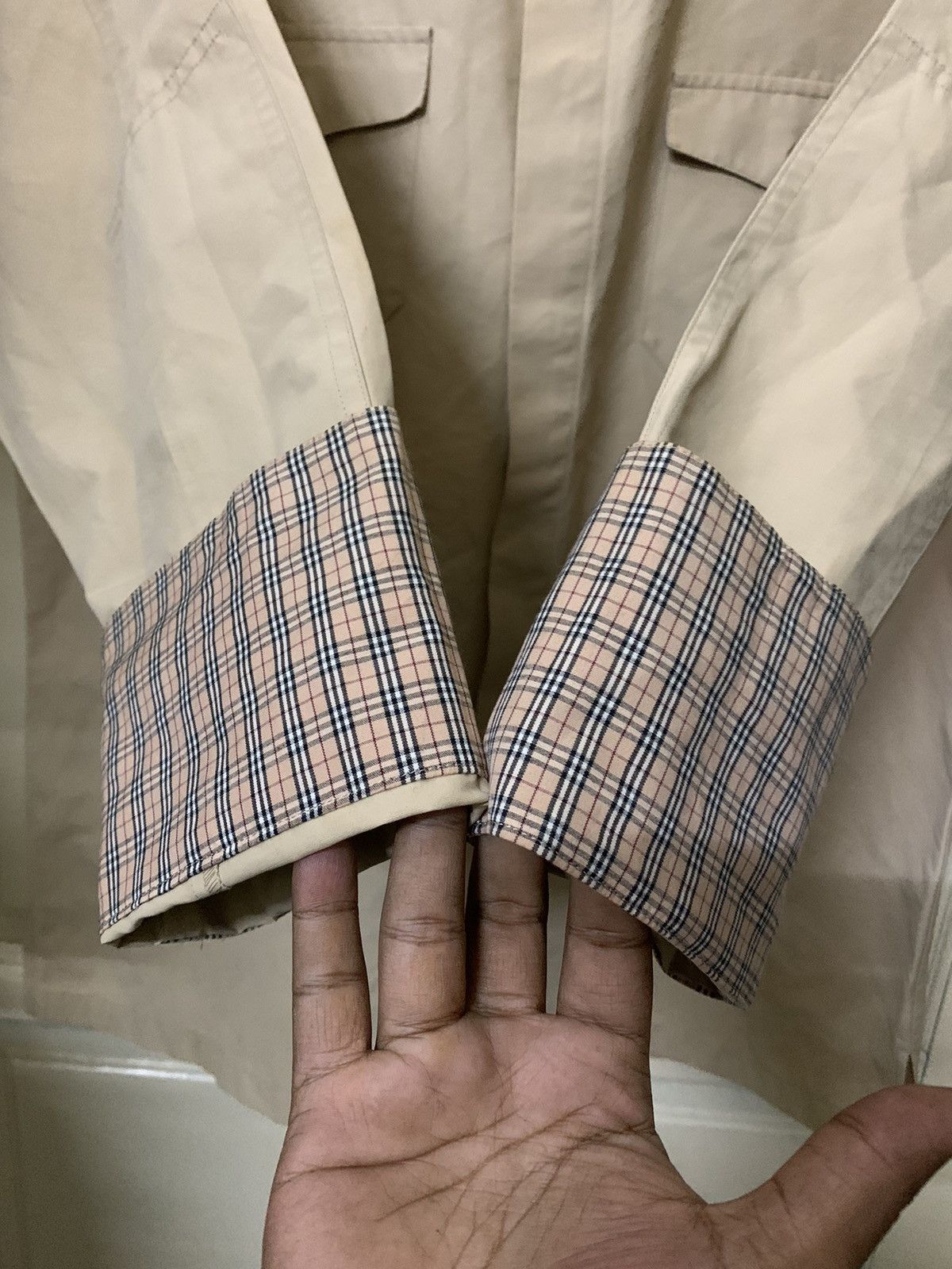 Burberry 💥Burberry Black Label Nova Check Button Shirt Size US L / EU 52-54 / 3 - 4 Thumbnail