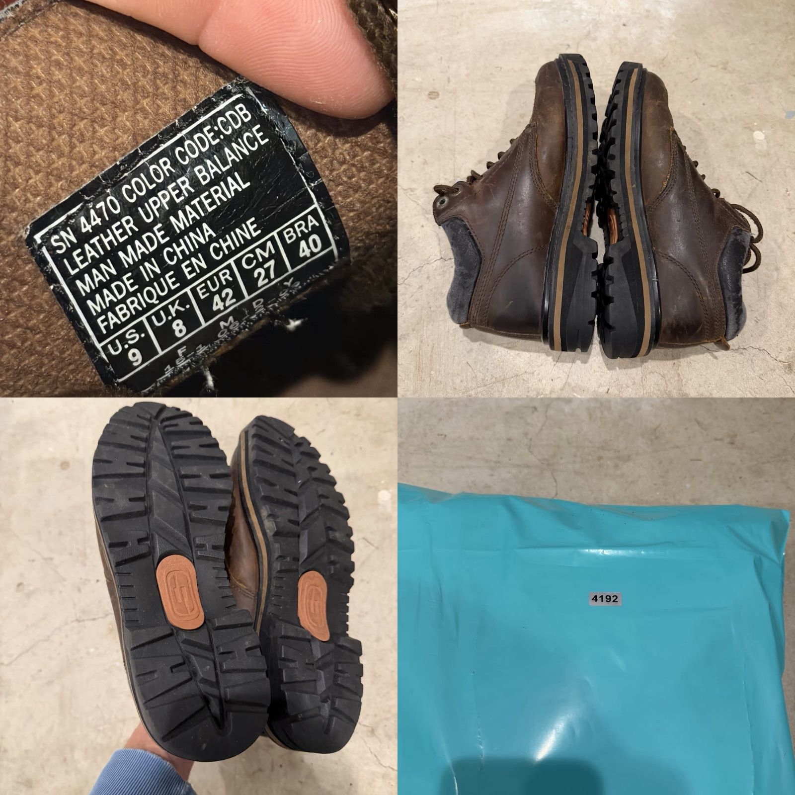 SKECHERS VINTAGE Skechers Mariner Brown Leather Boot Mens Size 9 Lace Up Utility Leather Upper Men Casual 90s Boots SN 4470 Size US 8 / EU 41 - 8 Thumbnail