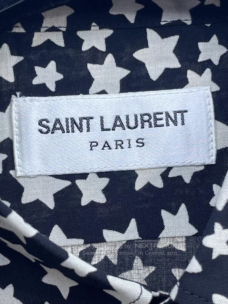 Saint Laurent Paris Saint Laurent Paris Little star long-sleeve shirt Size XXS / US 00 / IT 34 - 5 Thumbnail