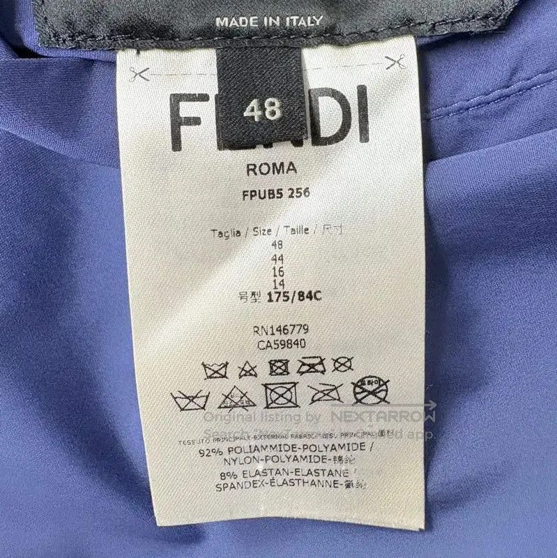 Fendi Fendi Blue Men's Puffer Vest . Size US S / EU 44-46 / 1 - 6 Thumbnail