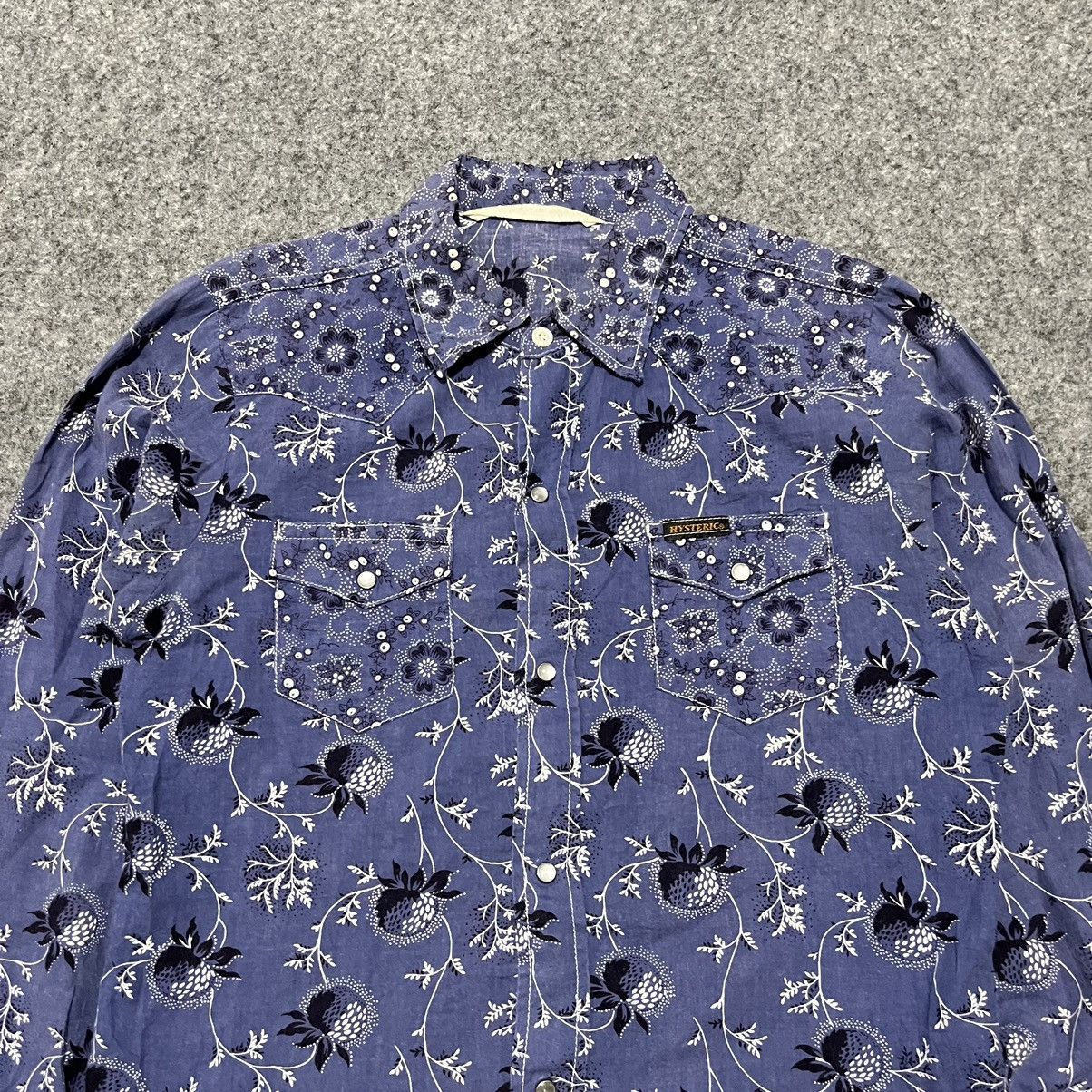Hysteric Glamour × Japanese Brand × Vintage Hysteric Glamour Longshirt Size S / US 4 / IT 40 - 10 Thumbnail