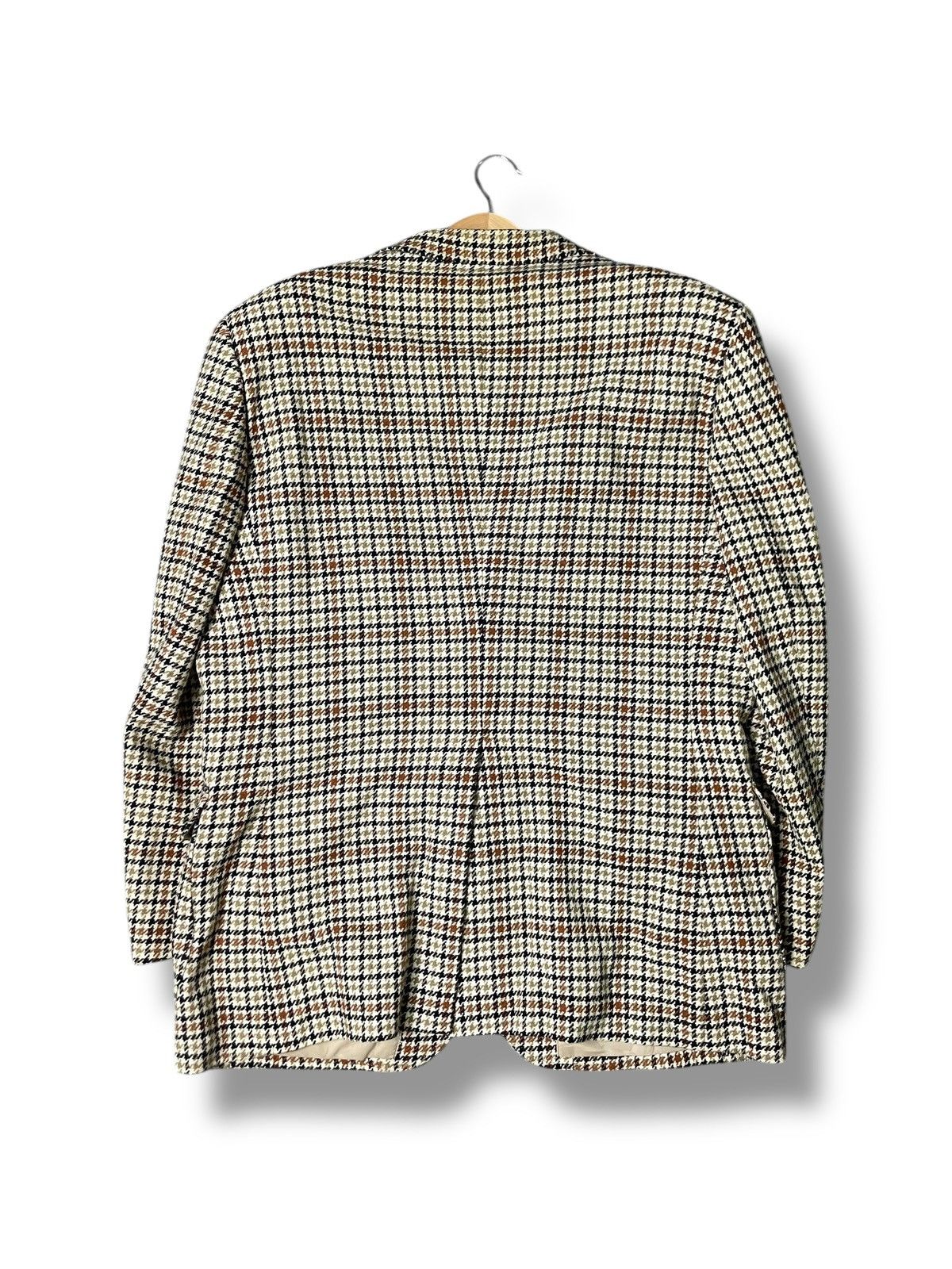 DAKS × Designer × Vintage Vintage DAKS Brand Houndstooth Coat (63) Size US XS / EU 42 / 0 - 3 Thumbnail