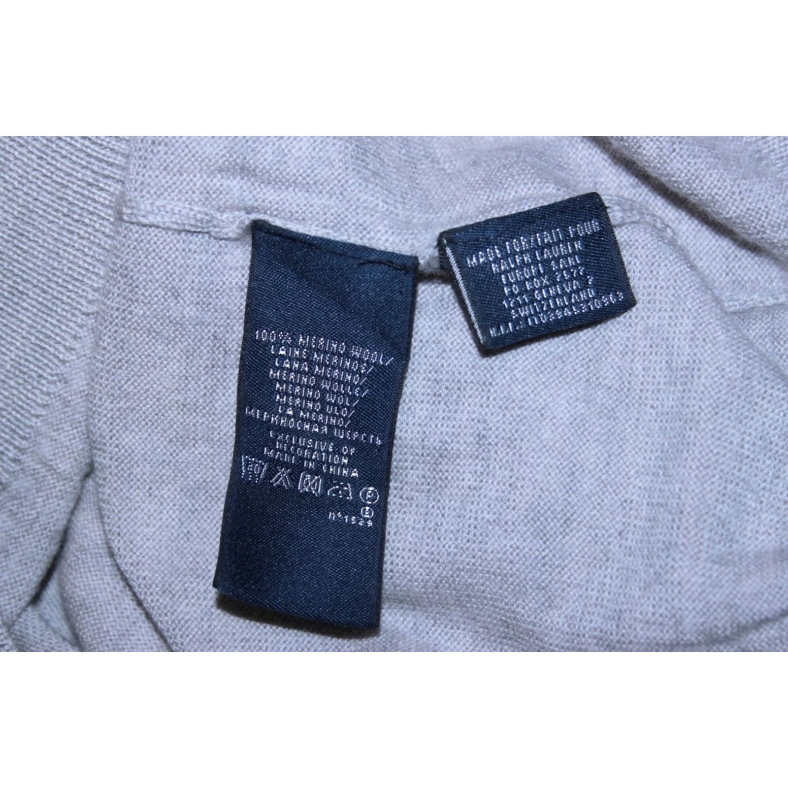 Polo Ralph Lauren Ralph Lauren Sport womens grey sweater pullover jumper Size L Size L / US 10 / IT 46 - 7 Thumbnail