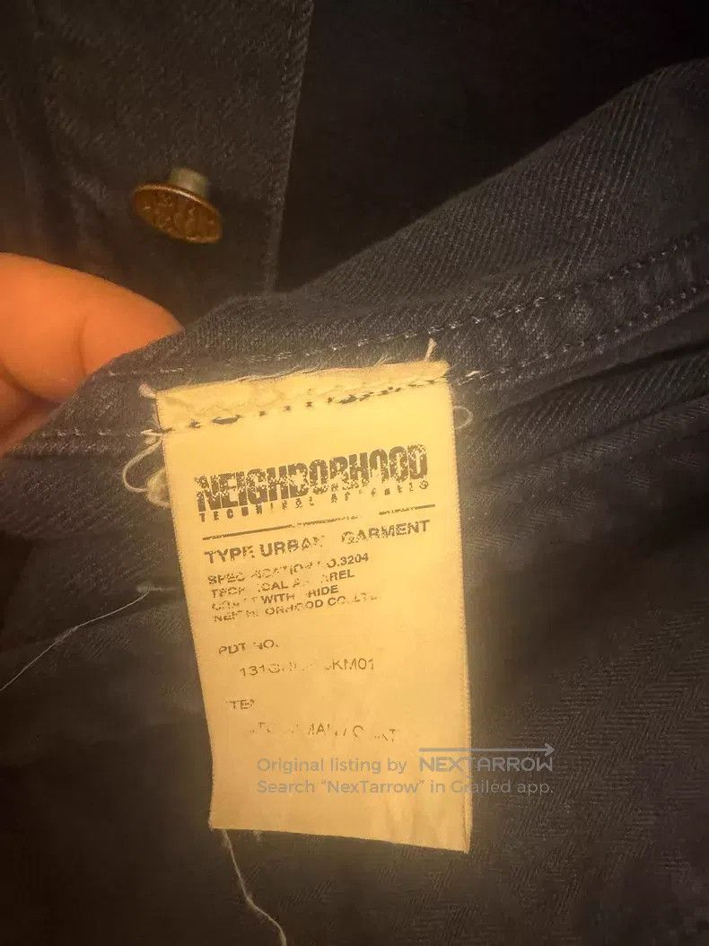 Neighborhood Neighborhood Denim Jacket, Dark Blue Size US M / EU 48-50 / 2 - 7 Thumbnail