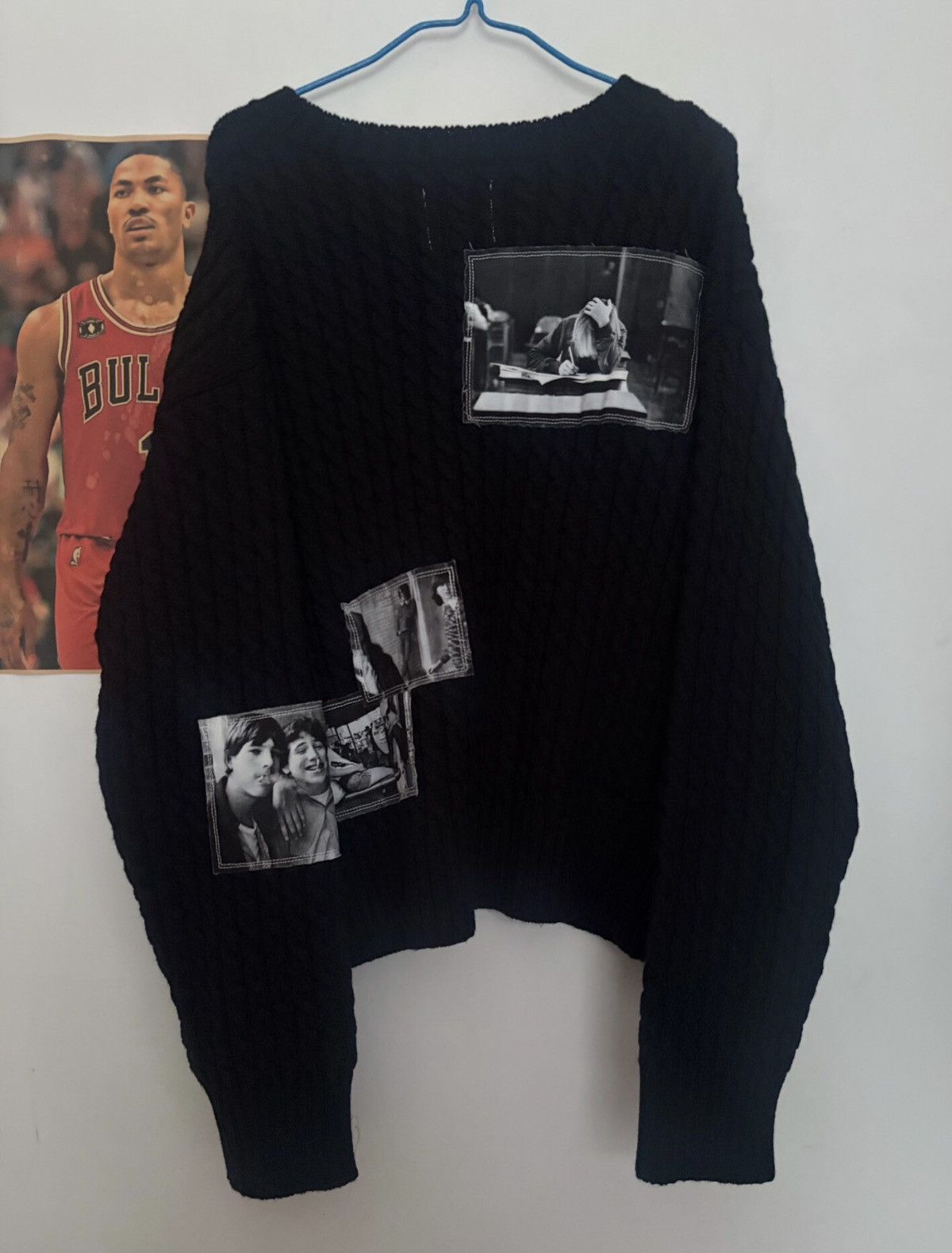 Takahiromiyashita The Soloist. The Soloist Fall/Winter 2024 Appliqué Wool Sweater Size US S / EU 44-46 / 1 - 4 Thumbnail