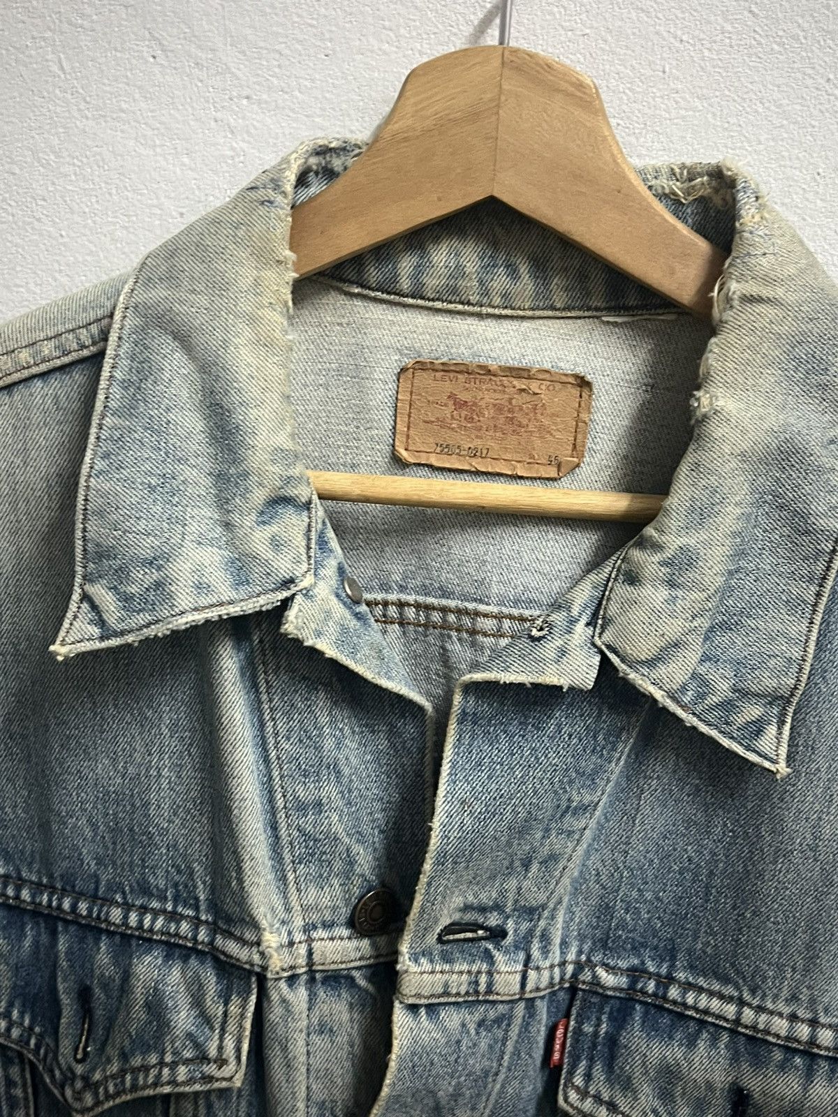 Levi's LEVIS VINTAGE 90s truckers jacket denim Size US L / EU 52-54 / 3 - 2 Thumbnail