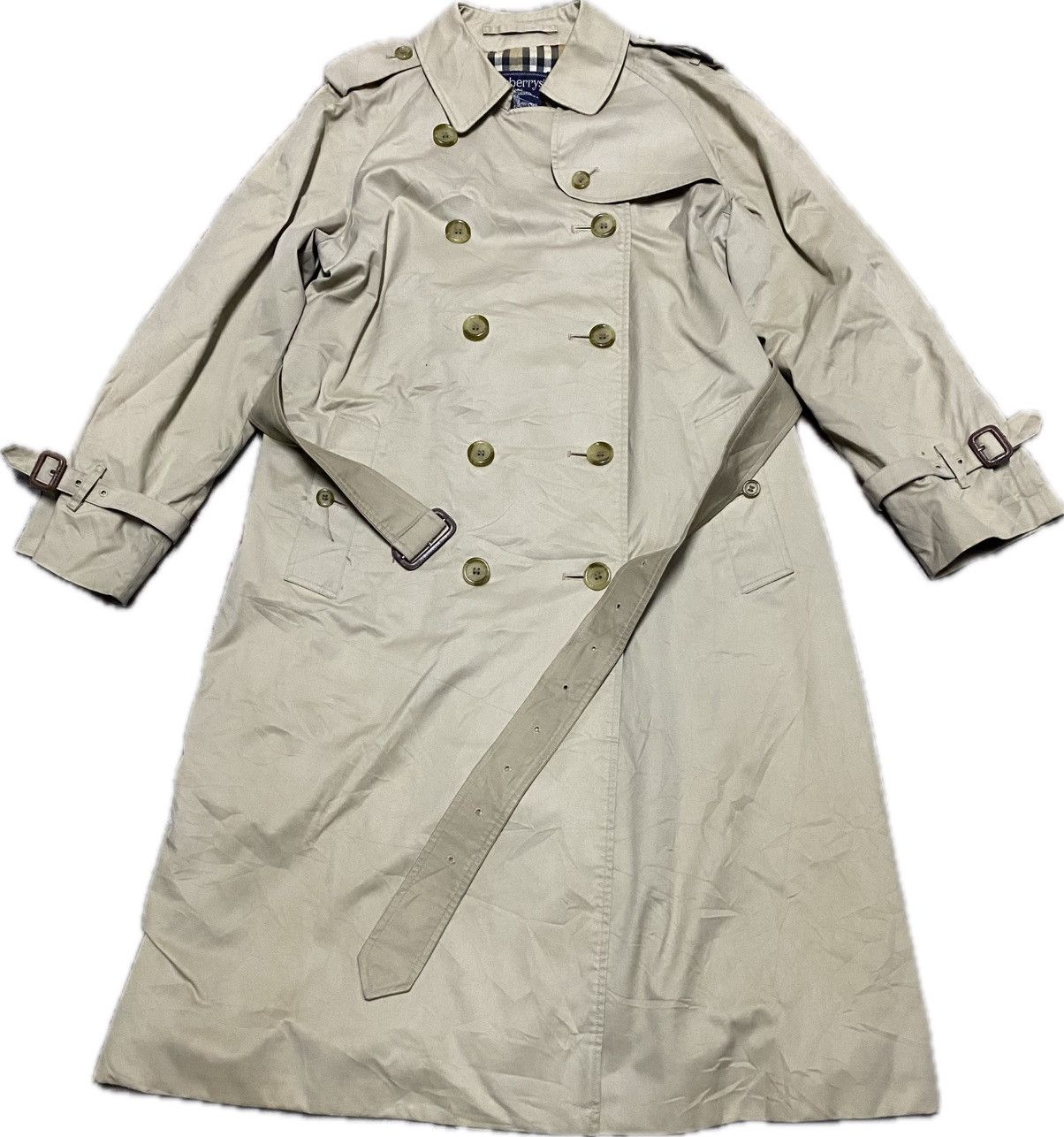 Burberry Burberrys Trench Coat Nova Check Size US M / EU 48-50 / 2 - 1 Thumbnail