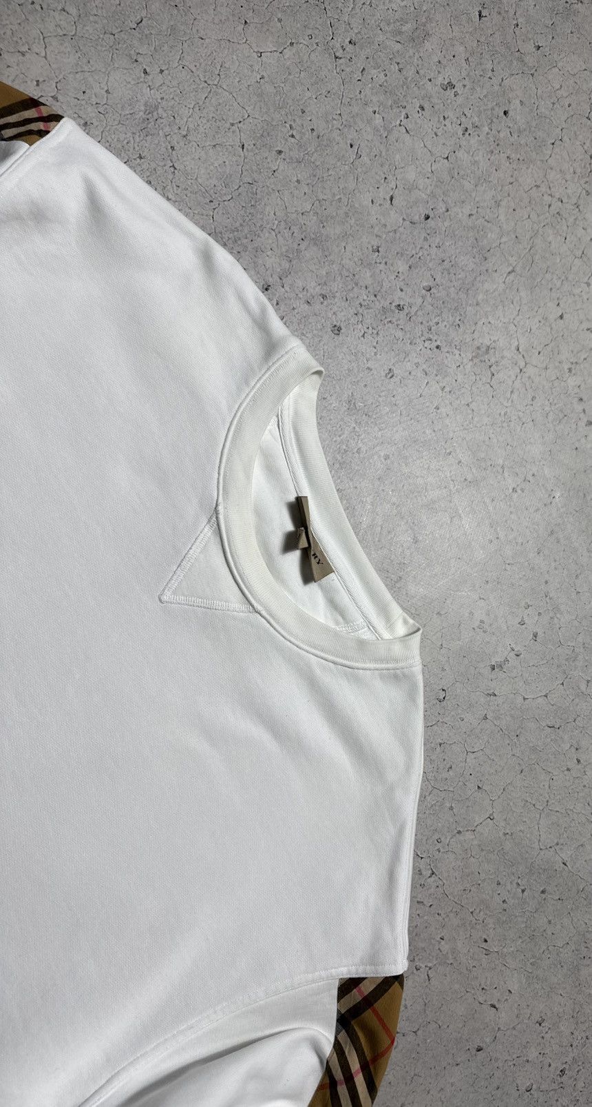Burberry Burberry London Checkered White Sweatshirt Size S White Size US S / EU 44-46 / 1 - 4 Thumbnail