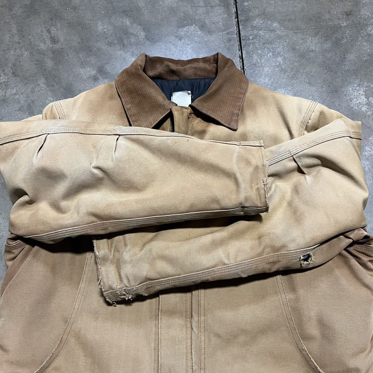 Vintage 90s Carhartt Arctic Jacket Chore Barn Coat Corduroy main image 1