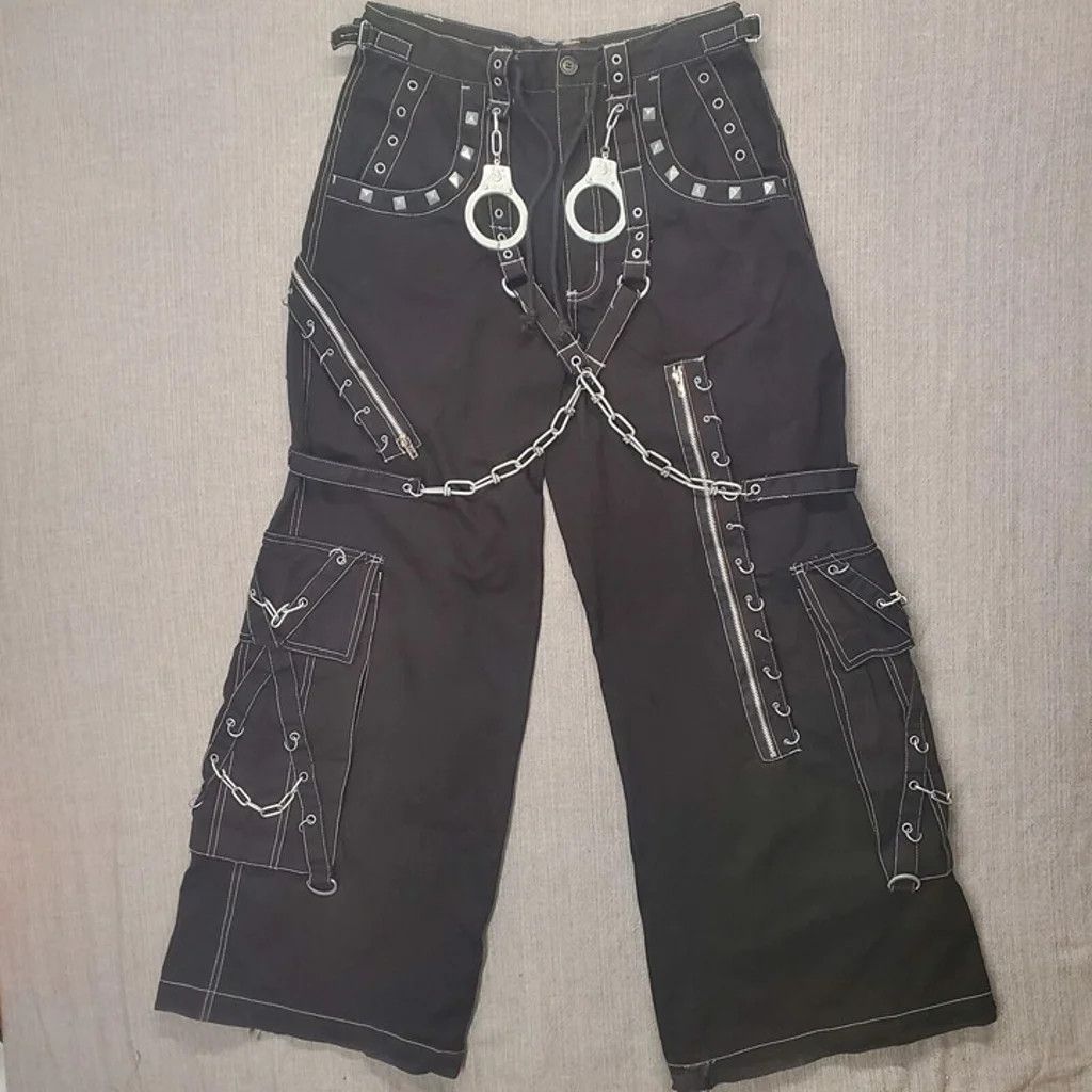 image of VTG Tripp NYC Danng Goodman Pants in Black, Men's (Size 41)