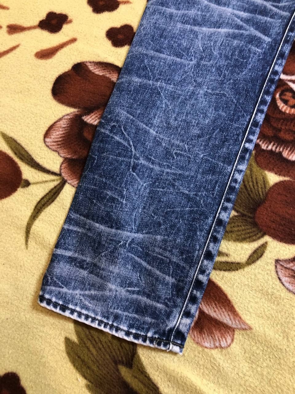 G-Star G-STAR RAW 3301 Slim Pants Jeans Distressed Faded Size US 32 / EU 48 - 19 Thumbnail