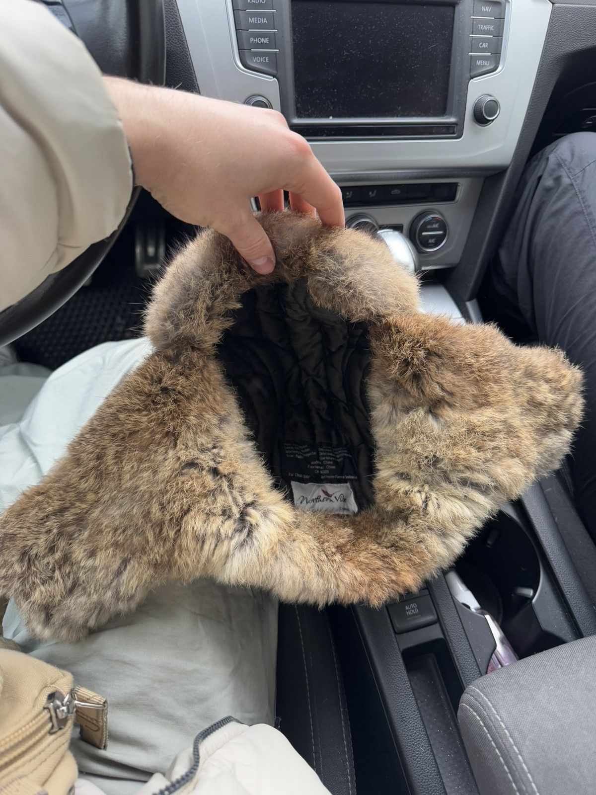 Hysteric Glamour Crazy Y2k Mohair Fuzzy Hat Ushanka Punk Winter Size 32 - 5 Thumbnail