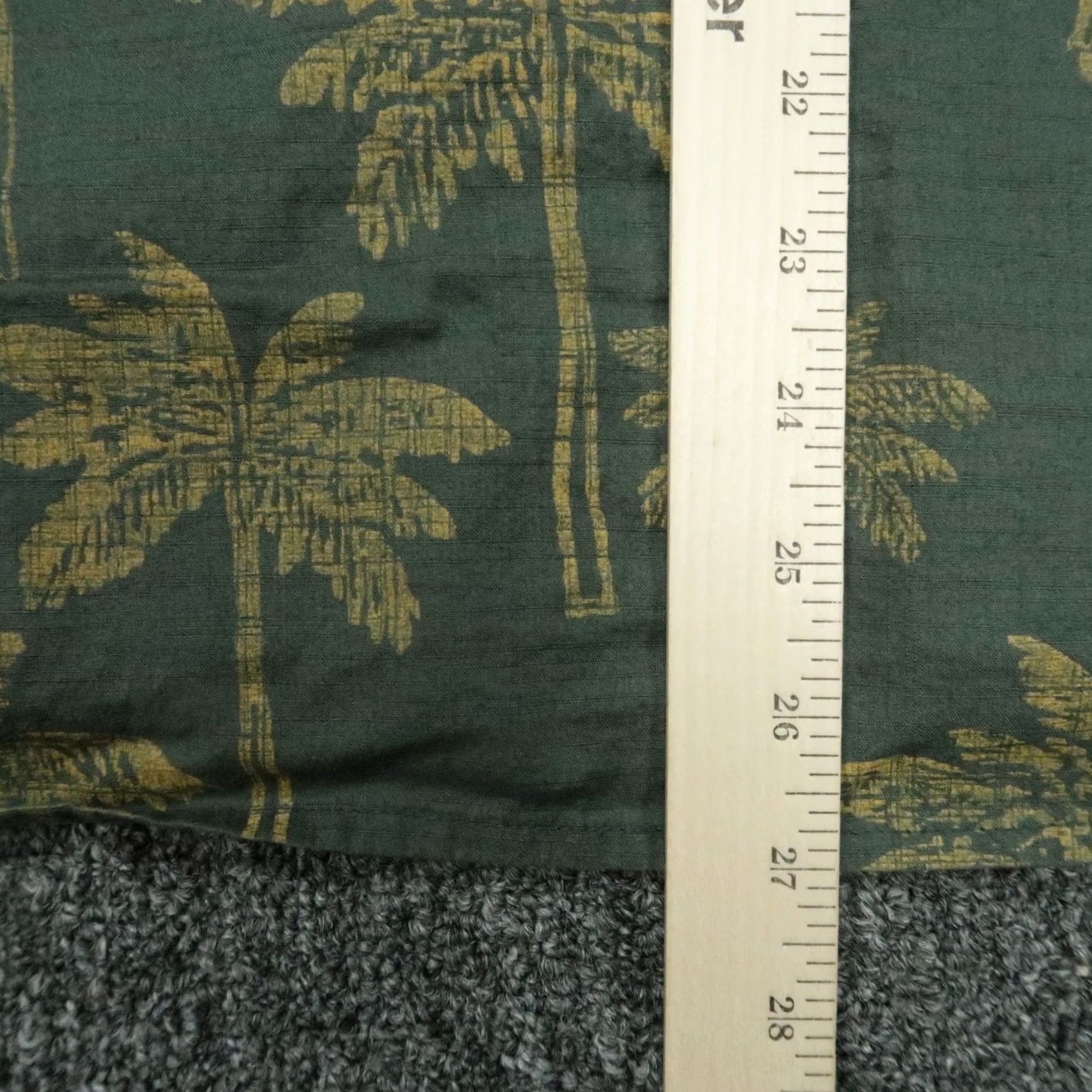 Flint And Tinder Flint and Tinder Shirt Mens Small Green Floral Short Sleeve Palm Tree Classic Size US S / EU 44-46 / 1 - 7 Thumbnail