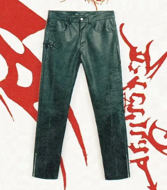 Eternal × Other Eternal Artwear faux leather pants Size US 38 / EU 54 - 1 Thumbnail