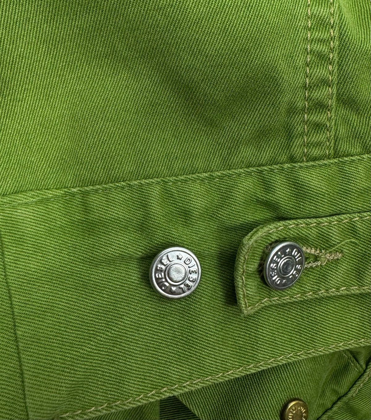 Diesel × Vintage Diesel Vintage Denim Trucker Jacket size child XL womens S Size S / US 4 / IT 40 - 15 Thumbnail