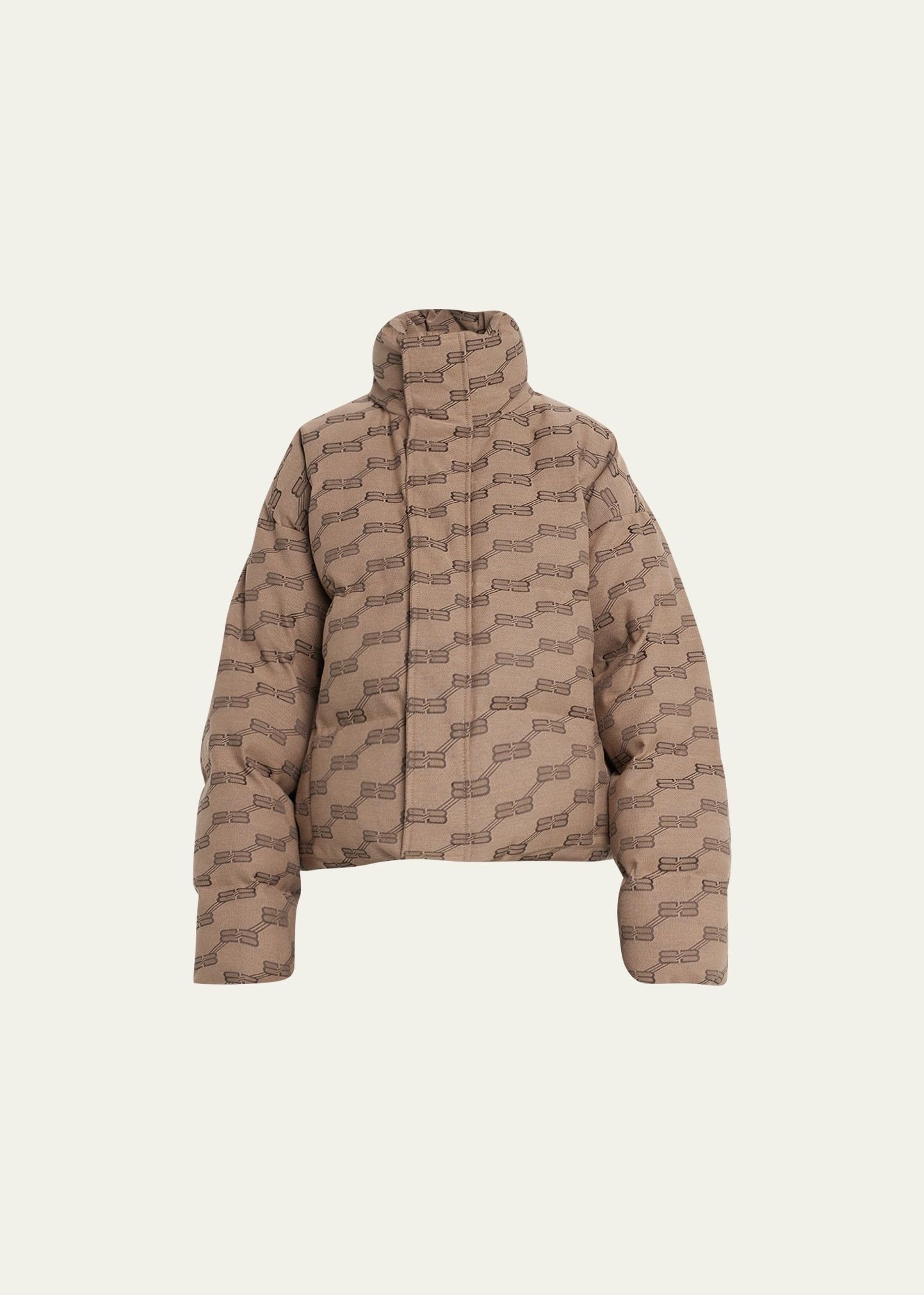 o1mt1gz0924 Dup / BB Monogram Puffer in Beige