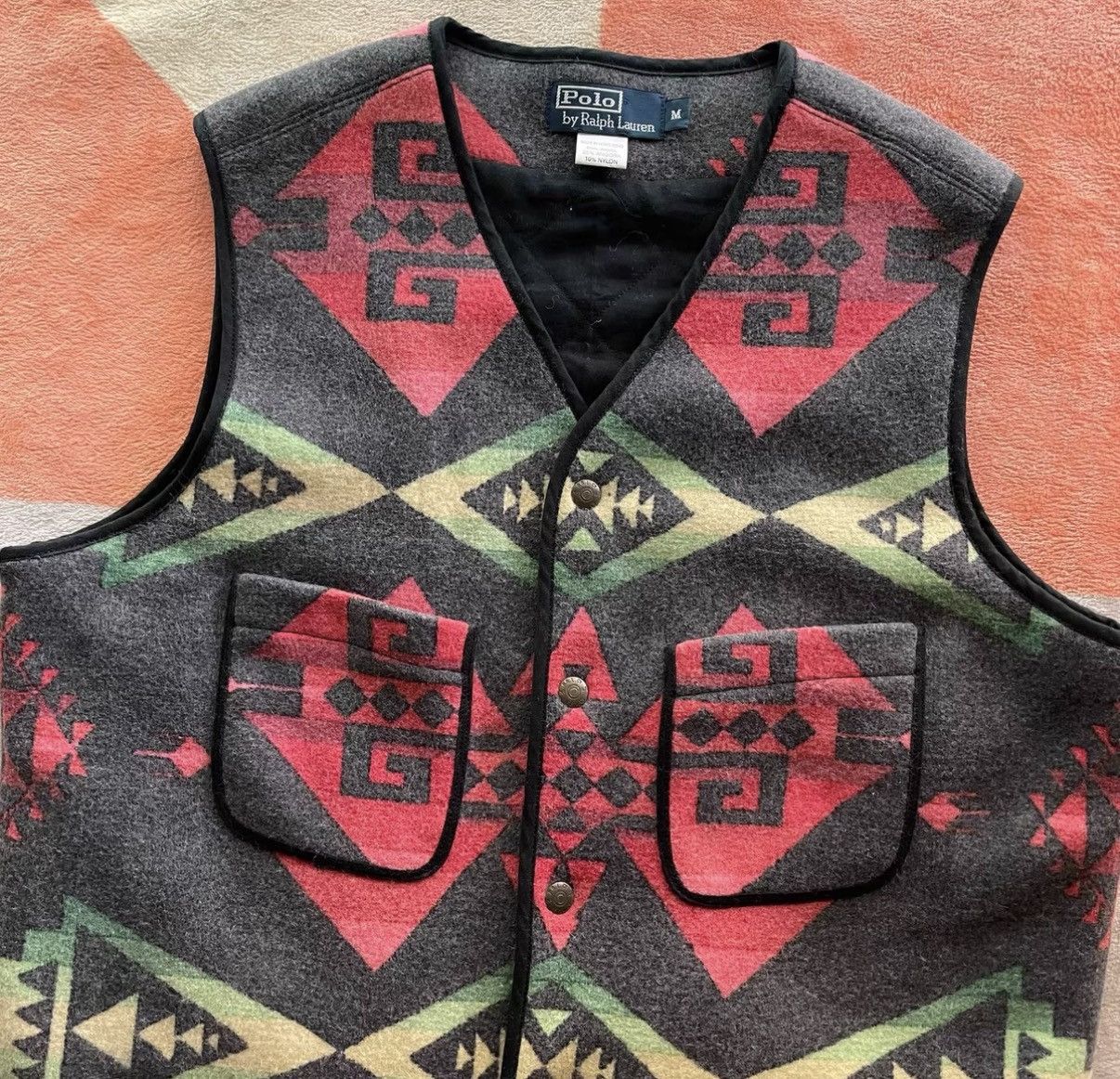 Polo Ralph Lauren Ralph Lauren Polo Southwestern Vest K22 Size US M / EU 48-50 / 2 - 3 Thumbnail