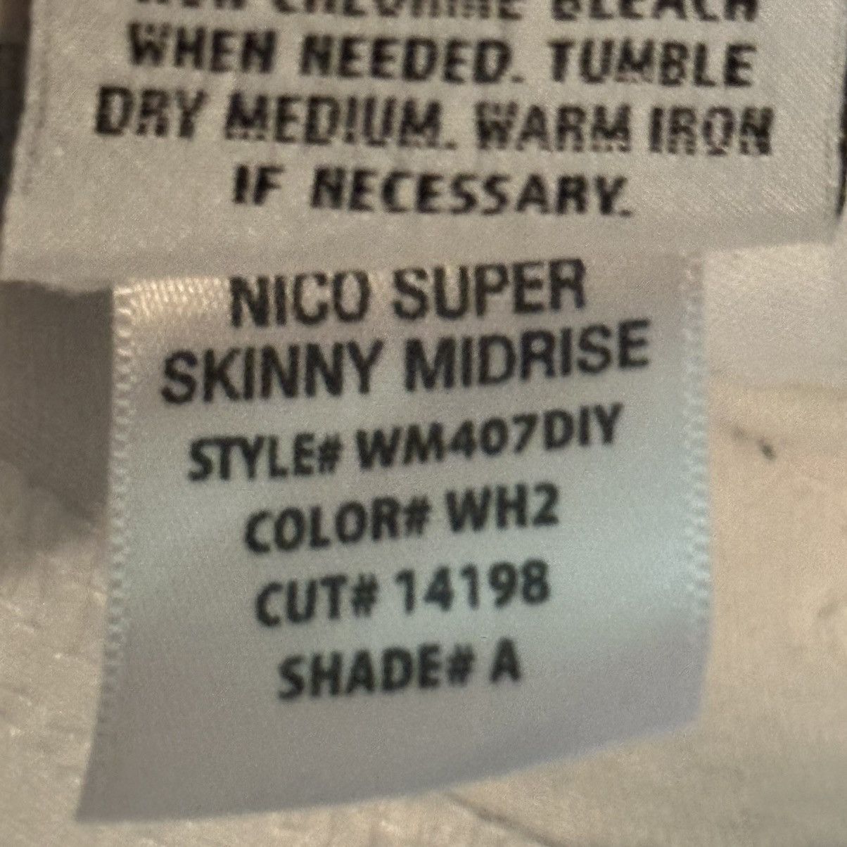 Hudson Hudson Nico Super Skinny Mid Rise jeans Size 31" - 7 Thumbnail