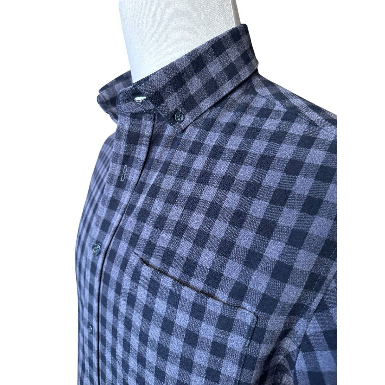 Mizzen+Main Mizzen + Main Performance Shirt Button Down Check Gingham Size US S / EU 44-46 / 1 - 3 Thumbnail