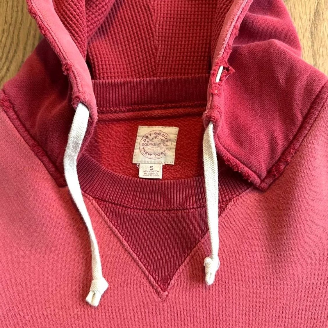 Ralph Lauren RRL Ralph Lauren Hoodie Main Selling Point Sweatparka Size S Red 2tone Vintage Mens 90s Size US S / EU 44-46 / 1 - 4 Thumbnail