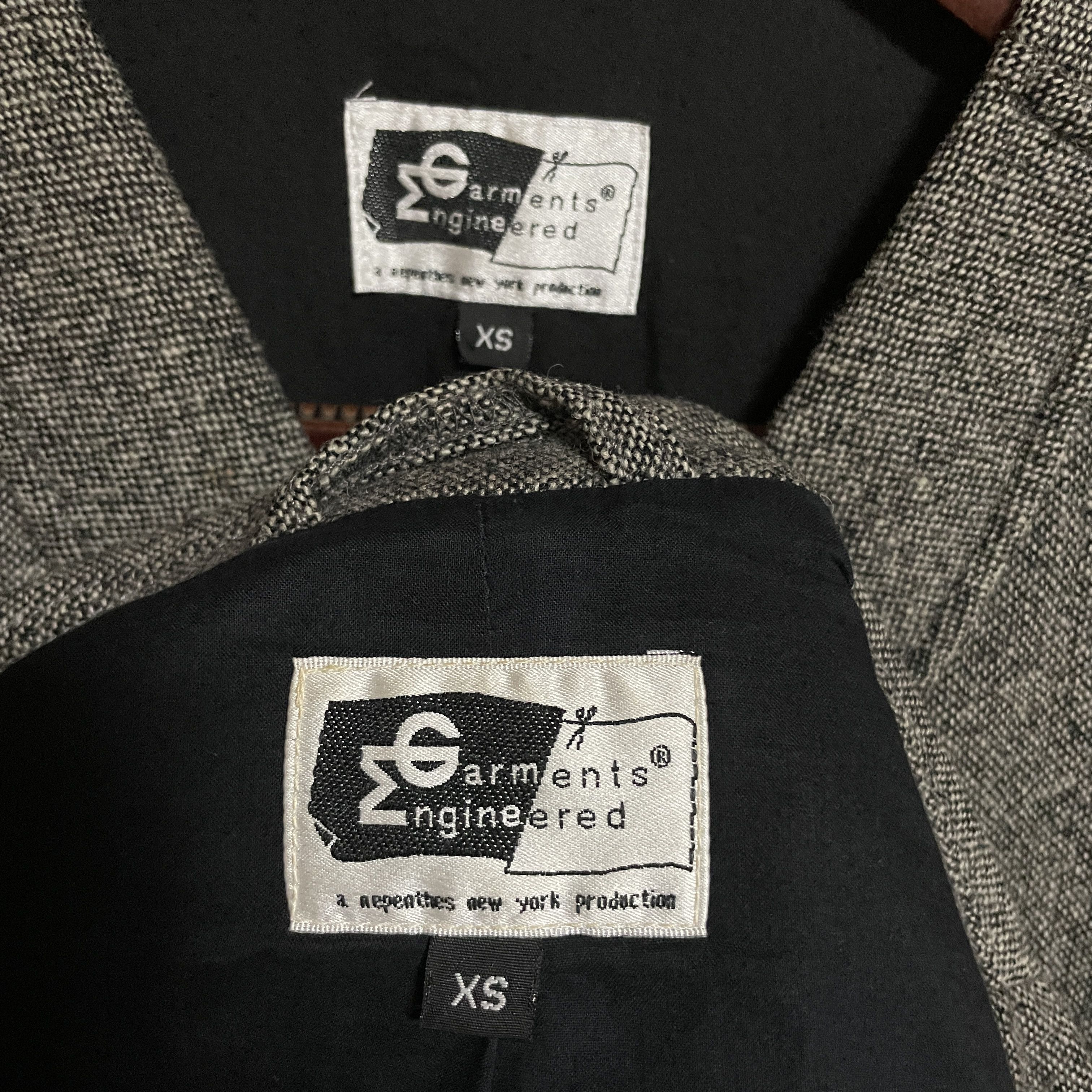 Engineered Garments Engineered Garments Hompespun wool Jacket Vest setup Size 34R - 8 Thumbnail