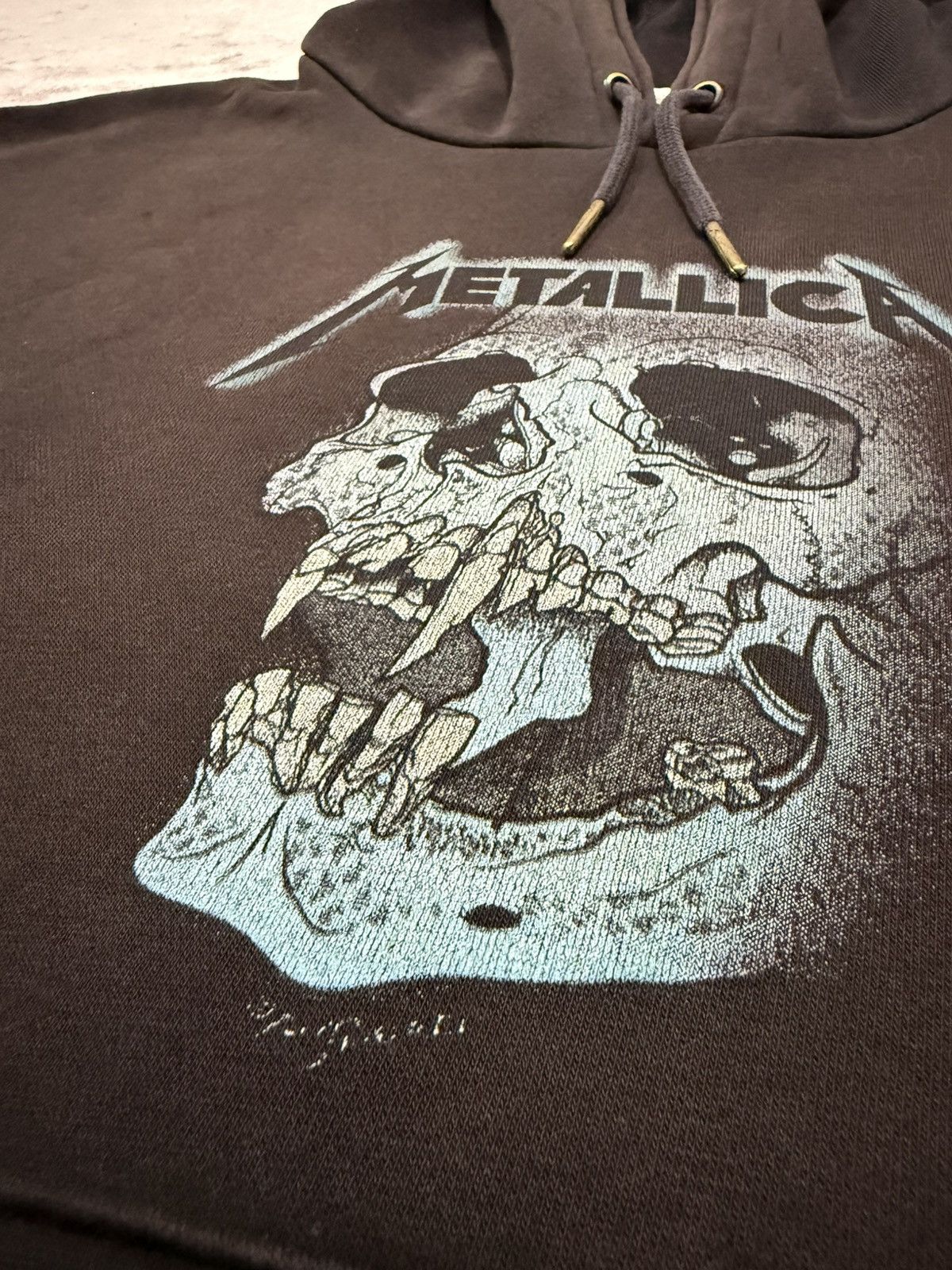Metallica Metalica Pushead X Gu Pullover Band Sweater Hoodie Size US L / EU 52-54 / 3 - 7 Thumbnail
