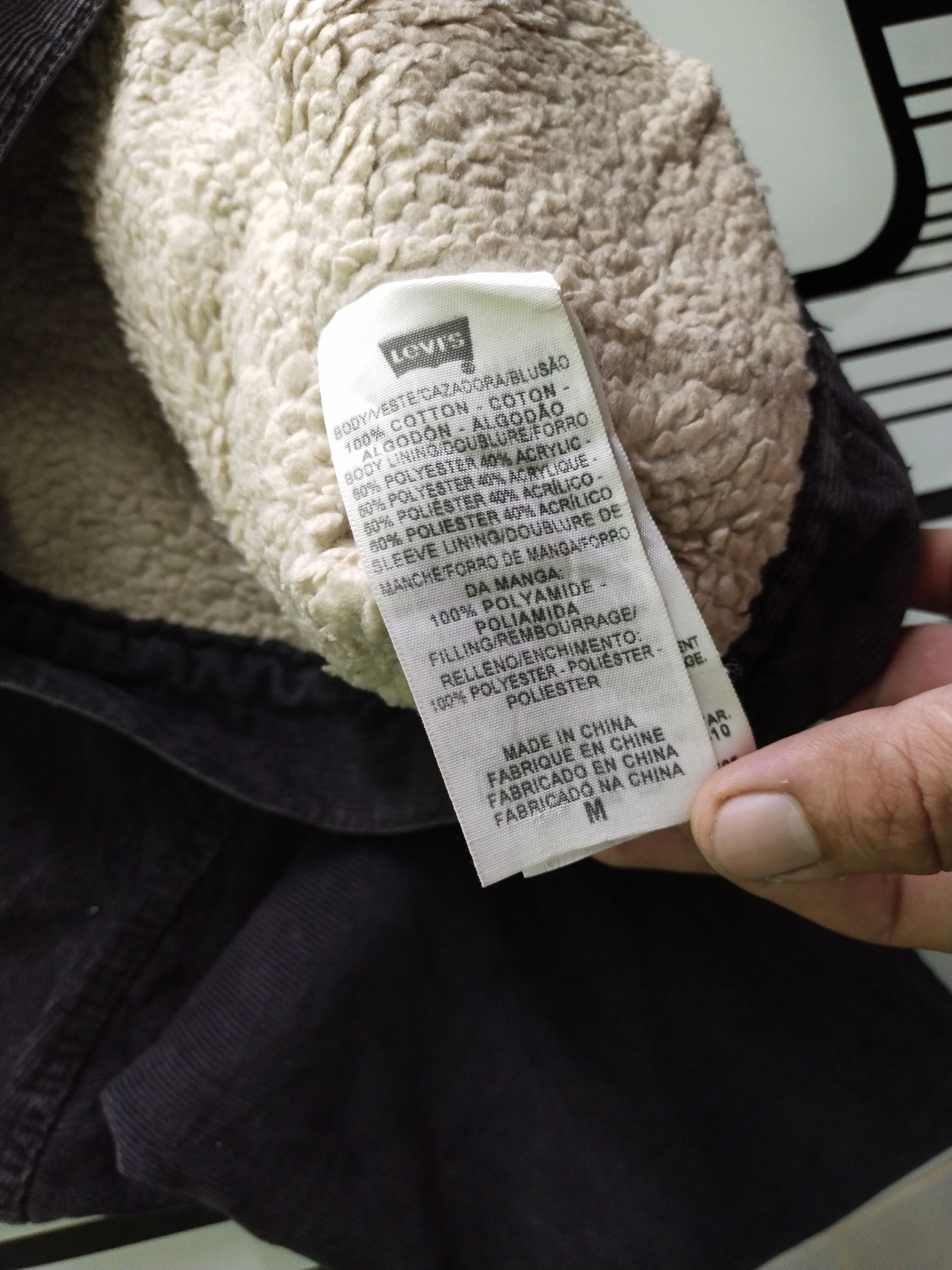 If Six Was Nine × Levi's × Levi's Vintage Clothing Vtg Levi's Sherpa Jacket Size US M / EU 48-50 / 2 - 11 Thumbnail
