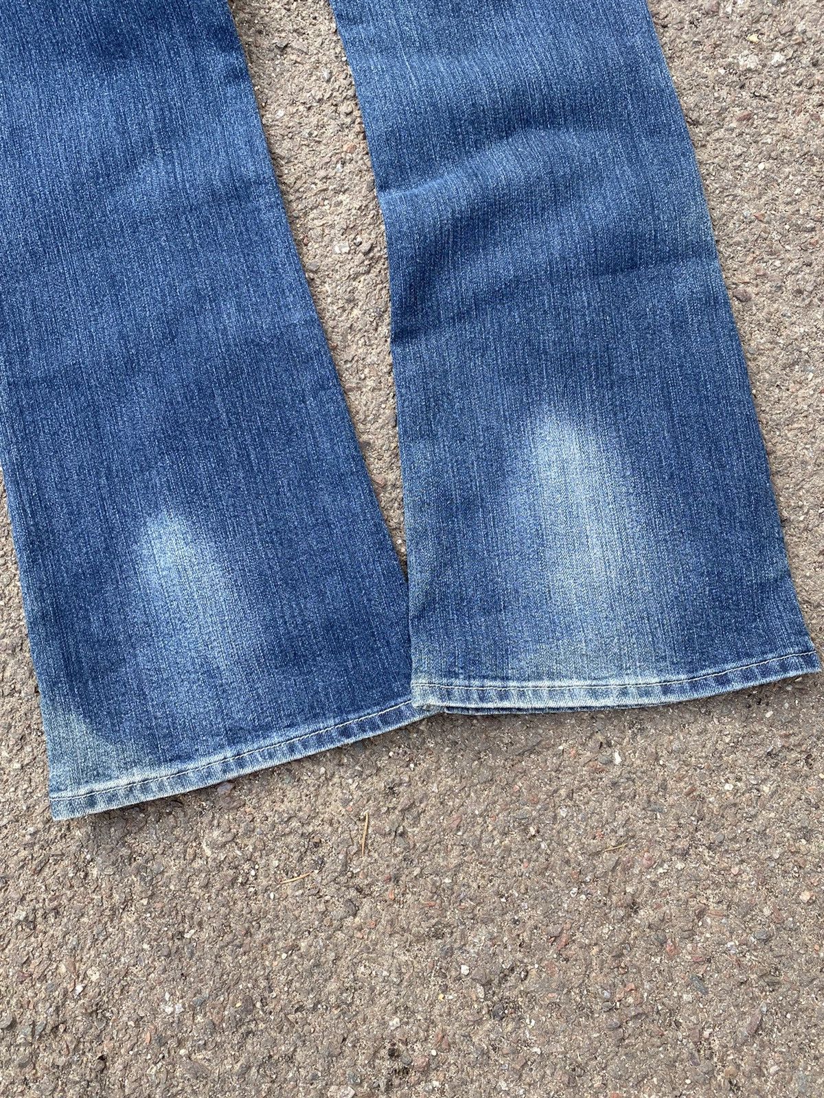 Ed Hardy Vintage Flare Ed Hardy Flared Denim Jeans y2k Size 27" / US 4 / IT 40 - 3 Thumbnail