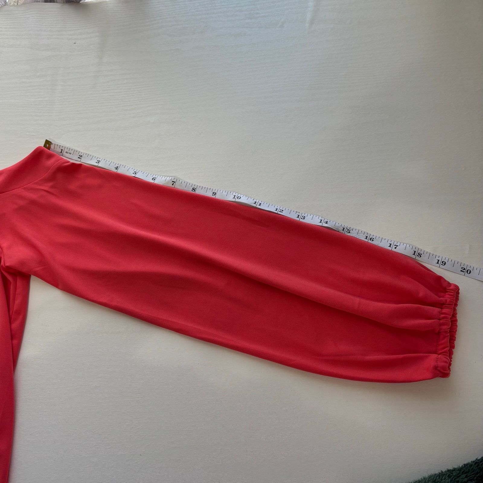 Michael Kors MICHAEL Michael Kors Cold-shoulder Tie-neck Coral Blouse XL Size XL / US 12-14 / IT 48-50 - 7 Thumbnail