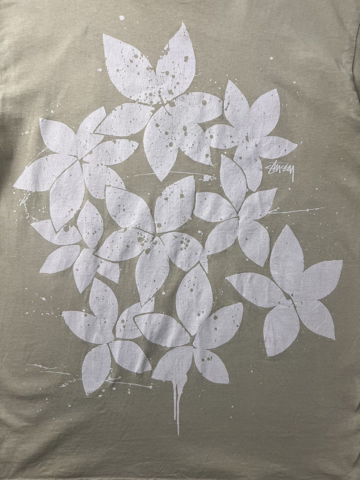 Stussy Stussy Beige Flower print Size US M / EU 48-50 / 2 - 7 Thumbnail