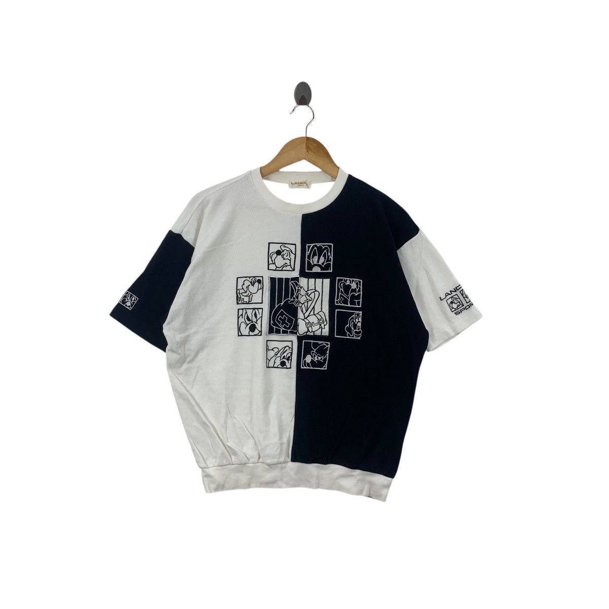 Lancel Vintage LANCEL PARIS SPORT Cartoon Embroidered Sweatshirt Size M / US 6-8 / IT 42-44 - 3 Thumbnail