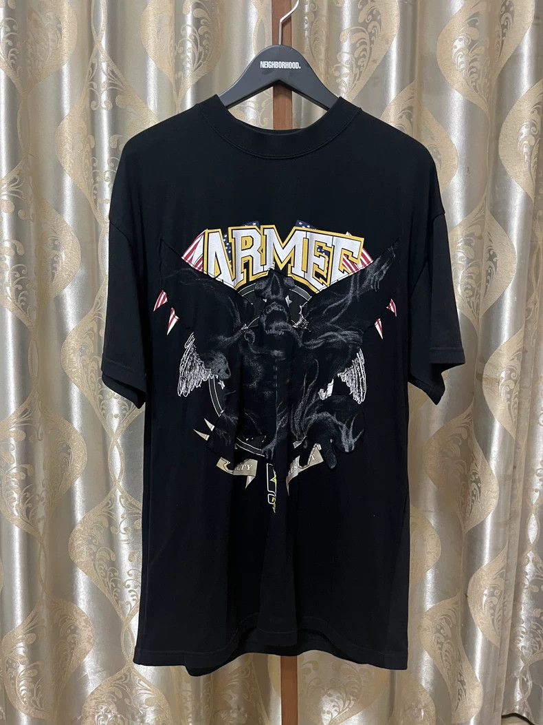 Vetements Vetements 19ss Showpiece Glitter Butterfly Short Sleeve Size US XS / EU 42 / 0 - 1 Thumbnail
