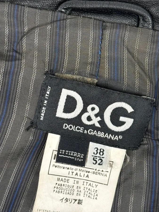 Dolce & Gabbana SS2005 Dolce & Gabbana Black Technical Leather Jacket Size US M / EU 48-50 / 2 - 12 Thumbnail