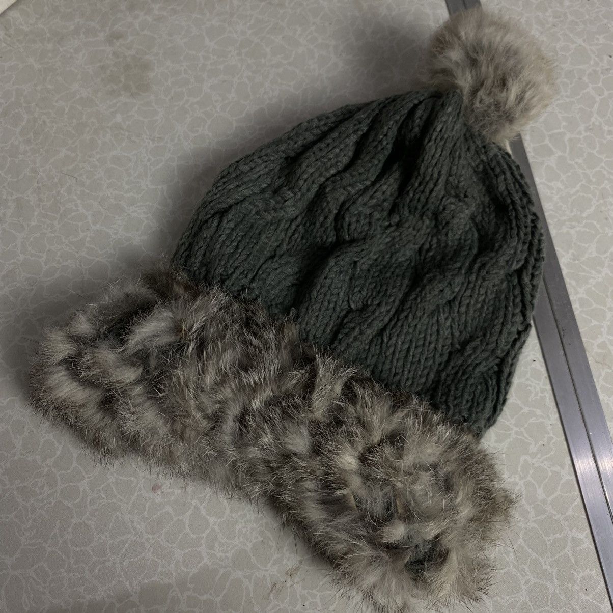 Japanese Brand Japanese fur beanie hats Size ONE SIZE - 4 Thumbnail