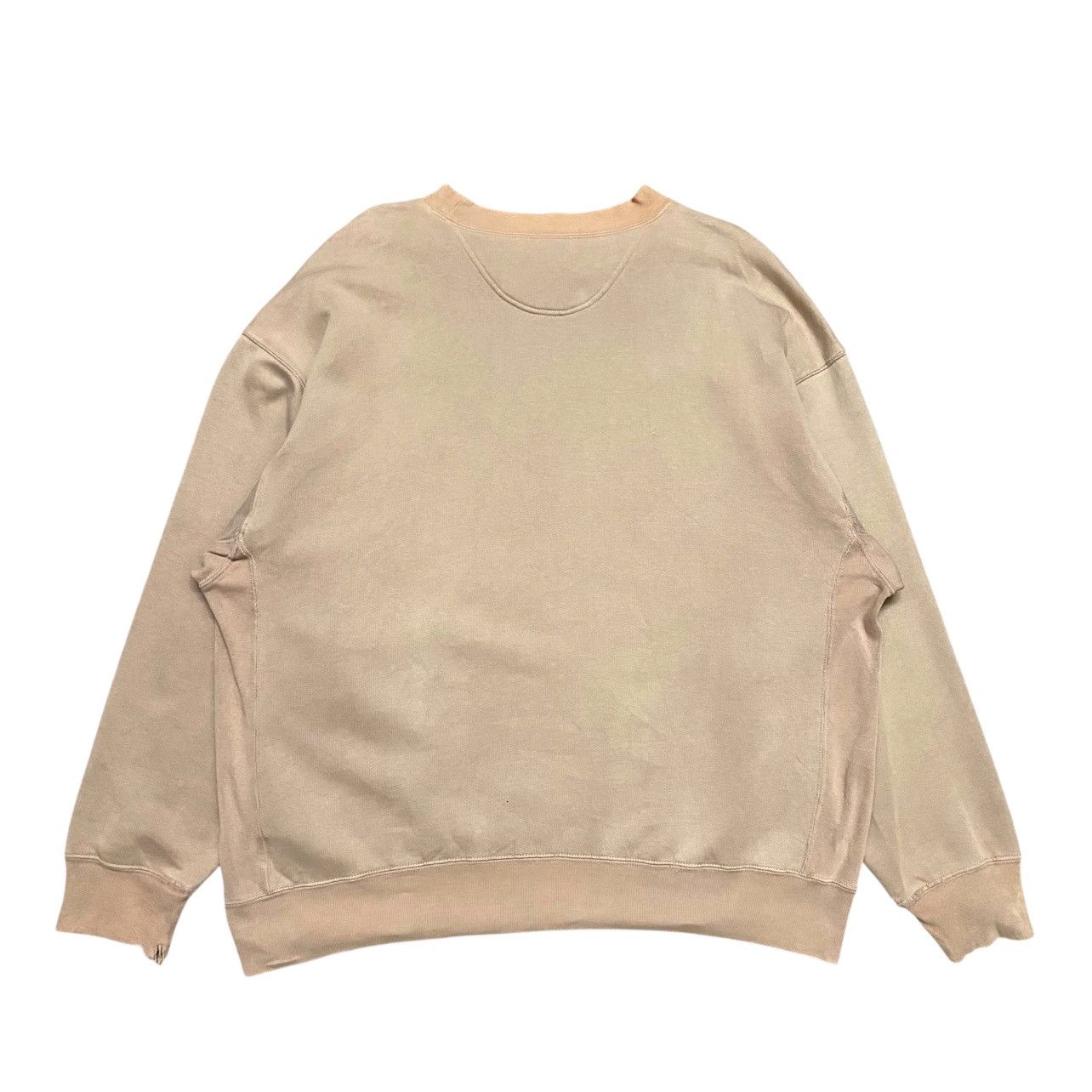 Nike × Vintage Vintage 90s Thrashed Nike Swoosh Crewneck Size US L / EU 52-54 / 3 - 3 Thumbnail