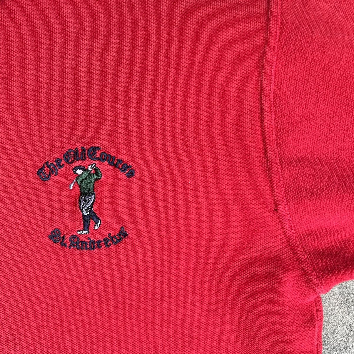 Vintage Vintage 90s St. Andrew’s Old Course Golf Polo Shirt Size US M / EU 48-50 / 2 - 4 Thumbnail
