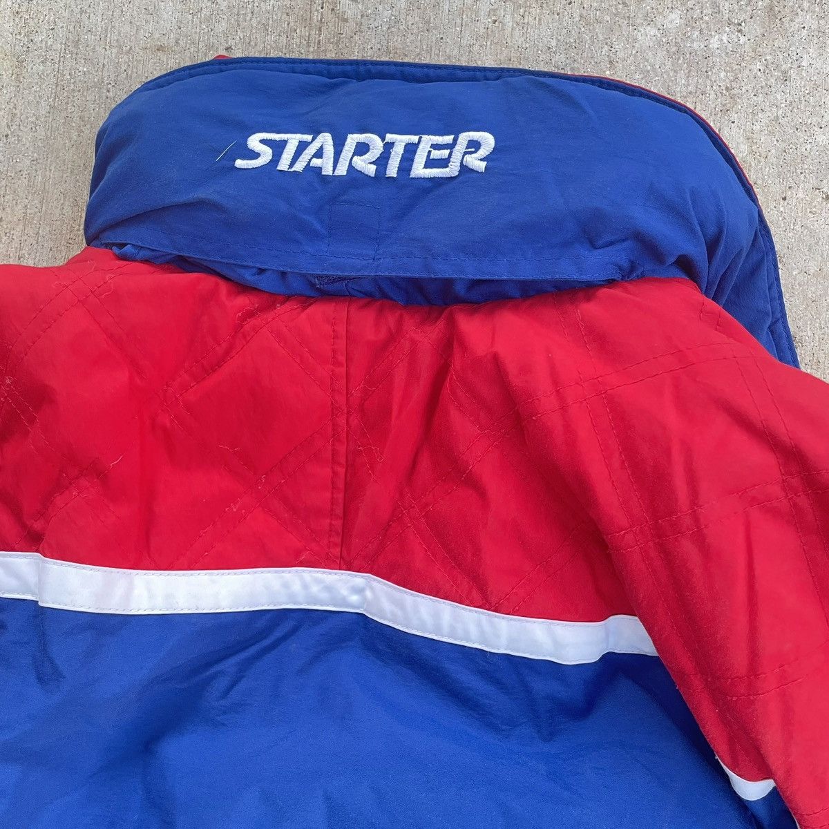 Starter Vintage New York Giants Starter Parka Stadium Jacket XL Size US XL / EU 56 / 4 - 7 Thumbnail