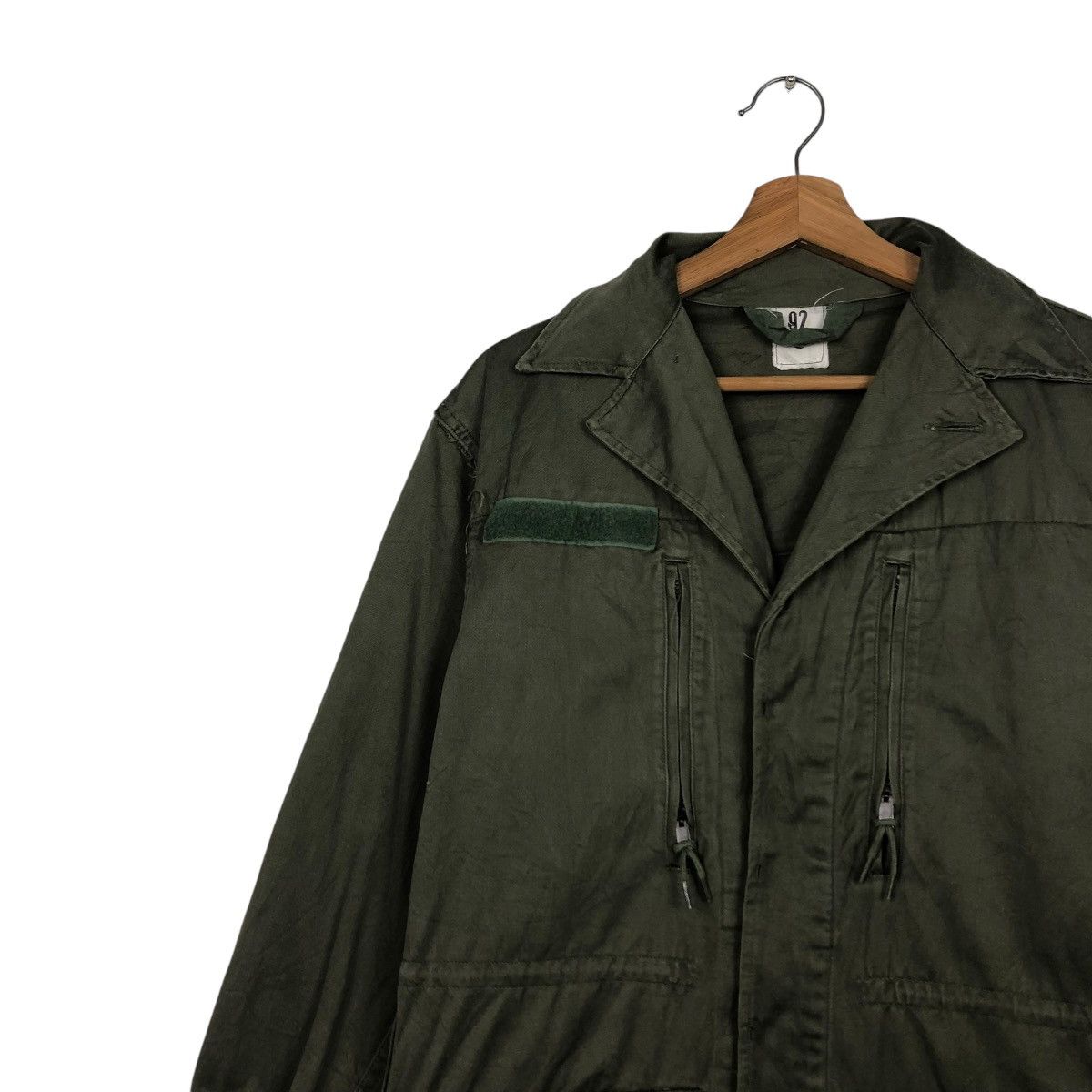 Vintage 🔥VINTAGE CHORE MILITARY JACKET C 92 H. ROQUETTE US NAVY Size US M / EU 48-50 / 2 - 9 Thumbnail