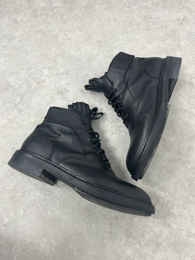 Kris Van Assche Kris Van Assche Black Leather Boots Size US 10 / EU 43 - 4 Thumbnail